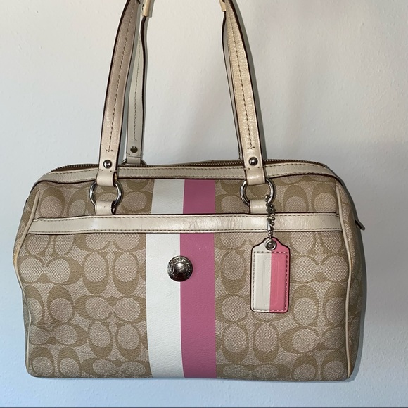Authentic COACH Boston Bag - Picture 1 of 16